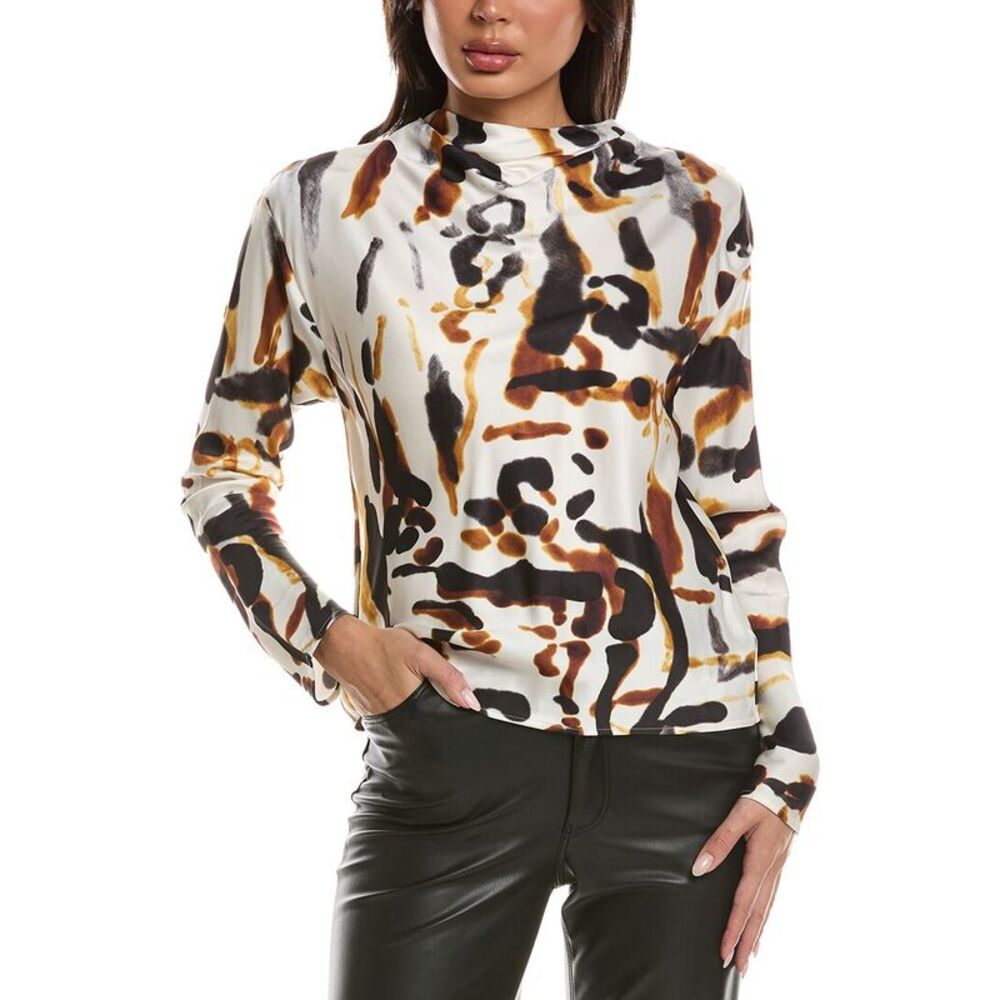 A.L.C. Womens Georgia Top, Black